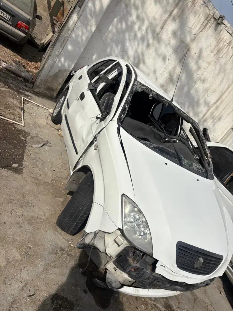 تیبا ۲ تصادفی مدل ۹۶|خودرو سواری و وانت|تهران, حکیمیه|دیوار