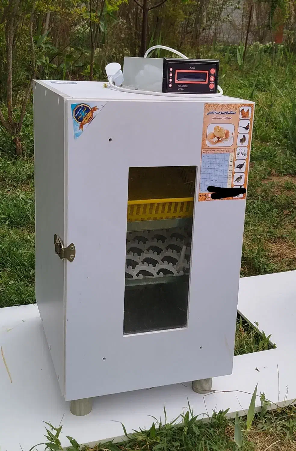 دستگاه جوجه کشی 42تایی|لوازم جانبی حیوانات|پارس‌آباد, |دیوار