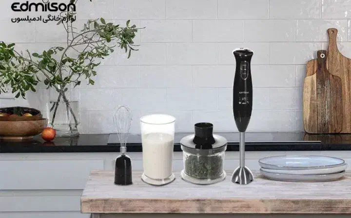 گوشت کوب برقی 4 کاره ادمیلسون باضمانت تعویض|خردکن، آسیاب، غذاساز|قم, شهرک فاطمیه|دیوار