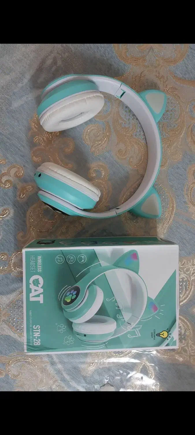 هدفون بلوتوثی گربه ای نونو|لوازم جانبی موبایل و تبلت|قم, شاه سید علی|دیوار