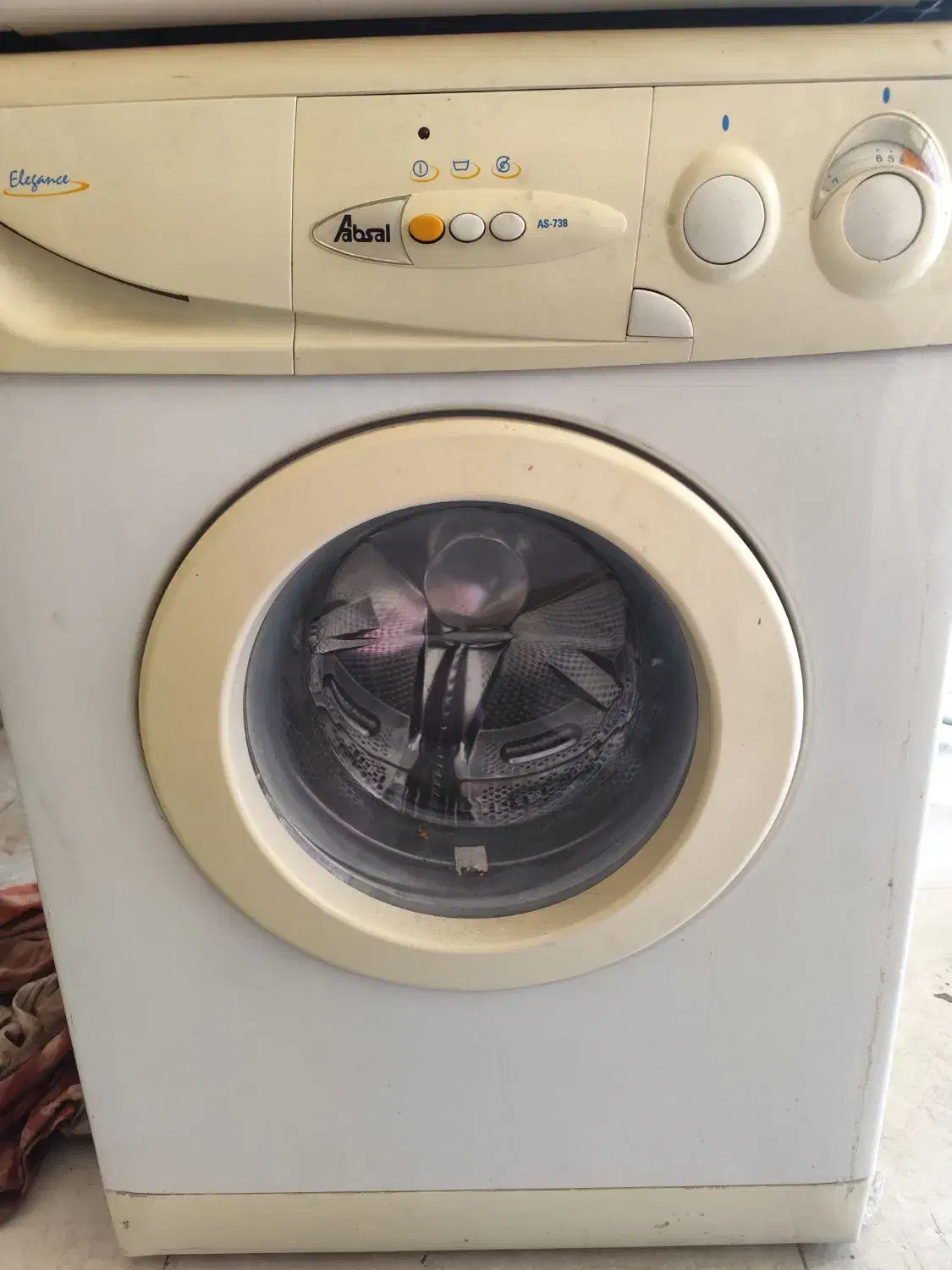 لباسشویی آبسال تمیز در حد|ماشین لباسشویی و خشککن لباس|سمنان, |دیوار