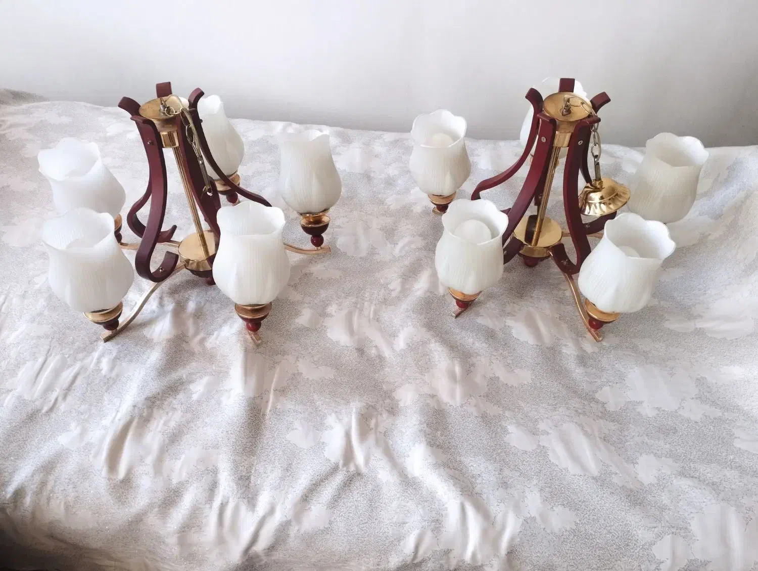 لوستر سالنی و اتاقی|لوستر و چراغ آویز|صدرا-فارس, فاز ۱|دیوار