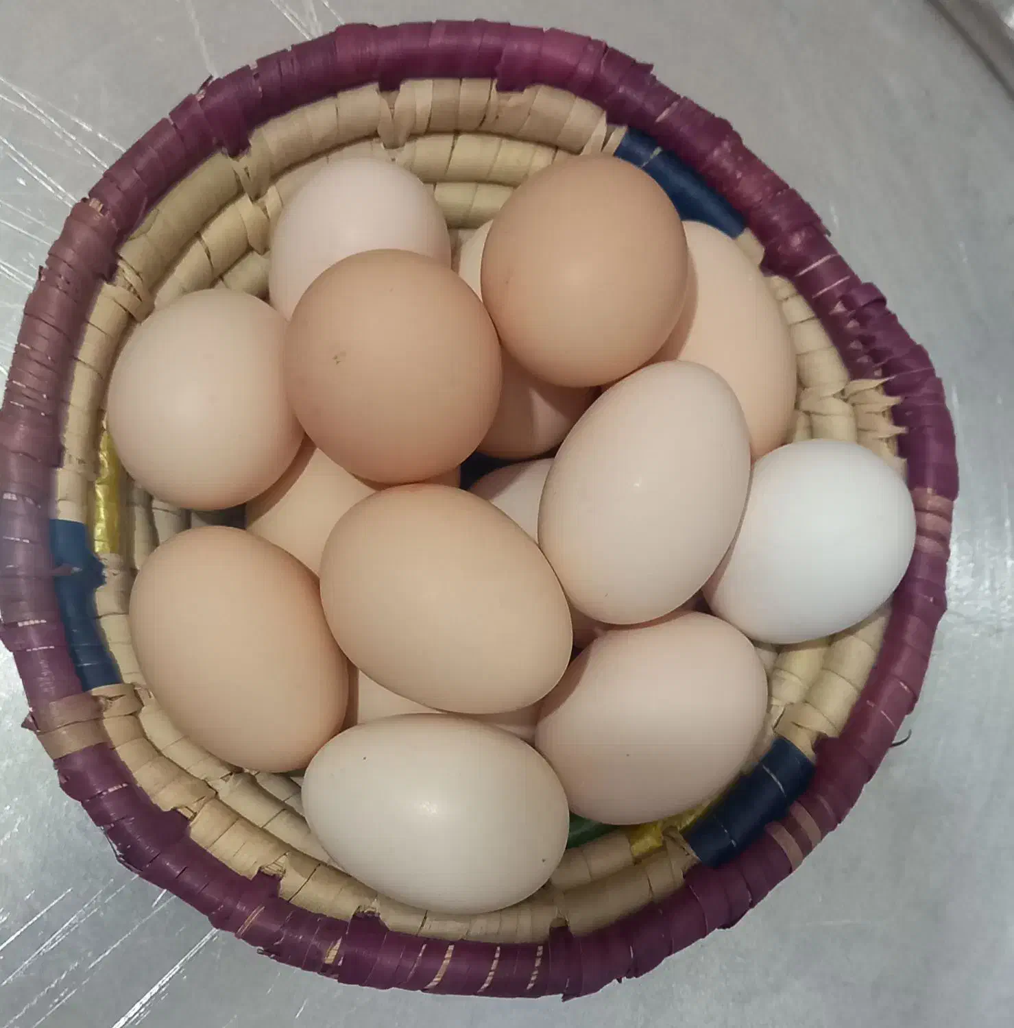 تخم مرغ محلی تازه|خوردنی و آشامیدنی|مسجد سلیمان, |دیوار