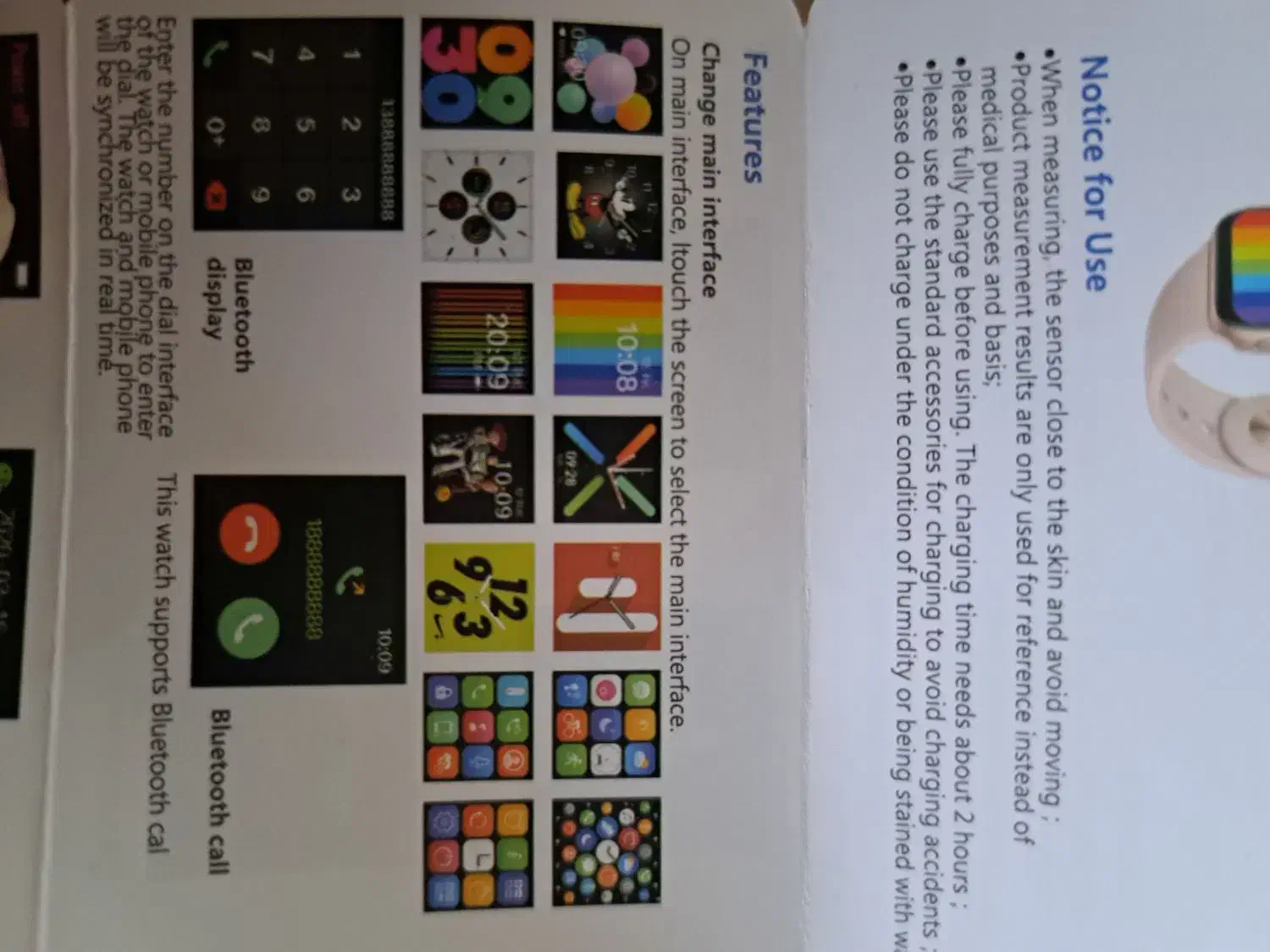 ساعت هوشمند تمیز و سالم و قابل مکالمه|ساعت|گرمسار, |دیوار