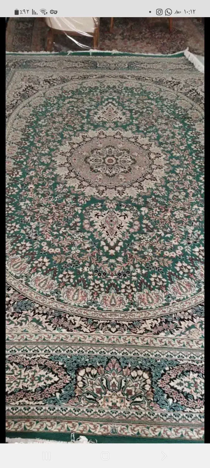 قالی الماس کویر نو|فرش|رفسنجان, |دیوار