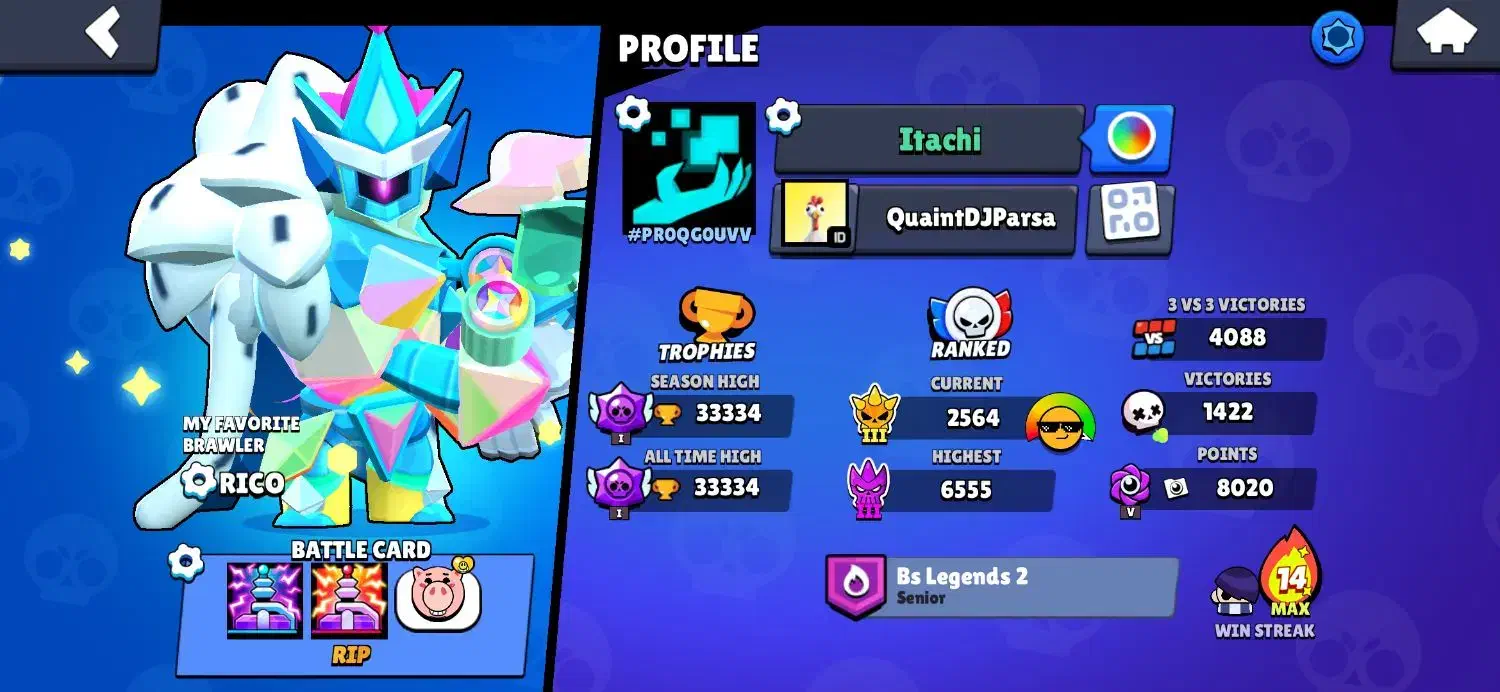 اکانت براول استارز|کنسول، بازی ویدئویی و آنلاین|خمین, |دیوار