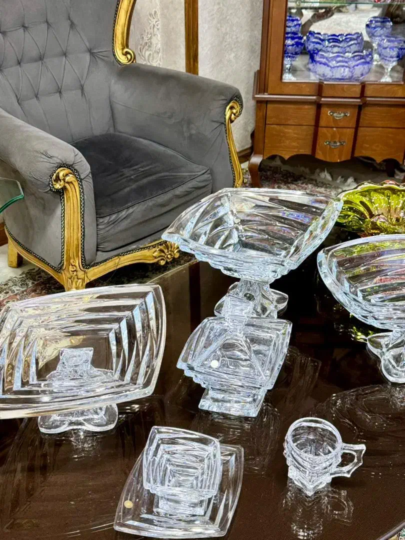 سرویس کریستال بوهمیا اصل چک مدل داینامیک|ظروف سرو و پذیرایی|تهران, پرستار|دیوار