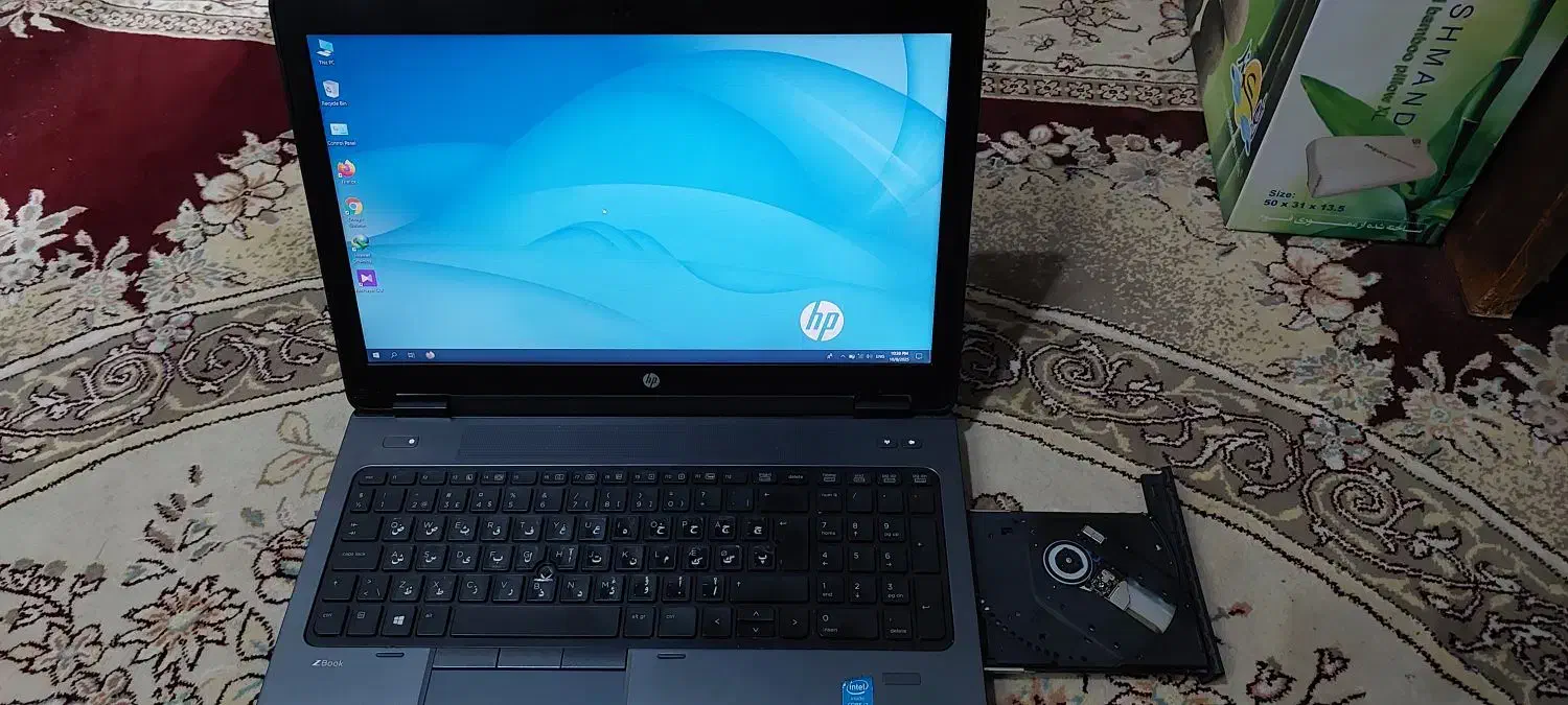 لبتاپ hp zbook 2G|رایانه همراه|شادگان, |دیوار