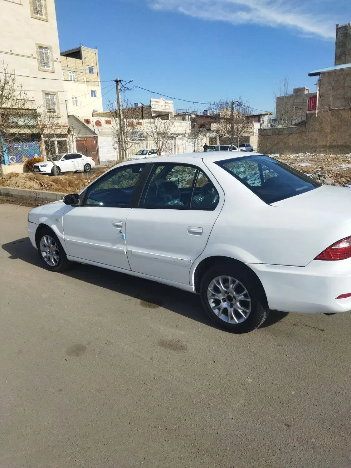 سمند سورن مدل 95 سفید|خودرو سواری و وانت|نظرآباد, رسالت|دیوار