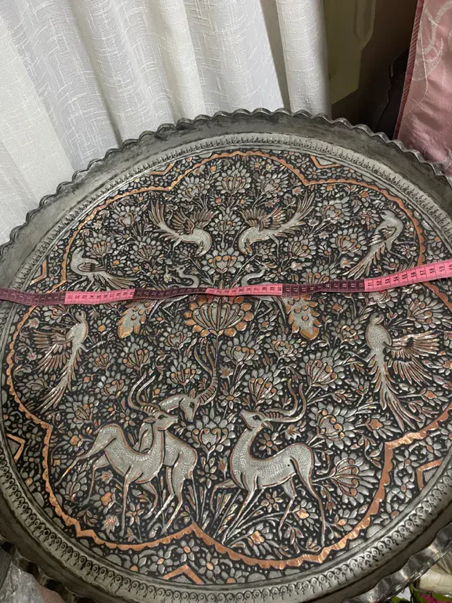 مجمع شکارگاه مسی قدیمی هدیه روز مادر وشب چله|کلکسیون اشیاء عتیقه|تهران, استخر|دیوار