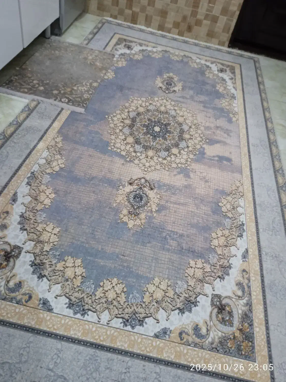 گلیم فرشینه در حد نونو سالم|گلیم، جاجیم، گبه|قم, شاد قلی|دیوار