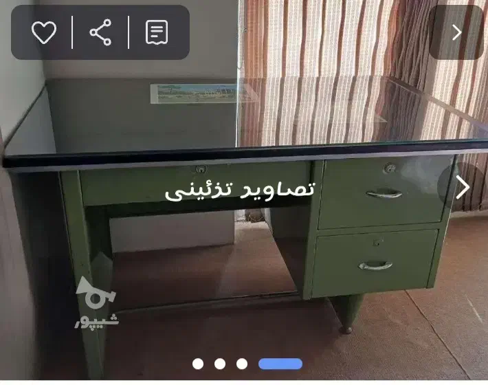 میز آهنی|میز تحریر و کامپیوتر|نیشابور, مازول|دیوار