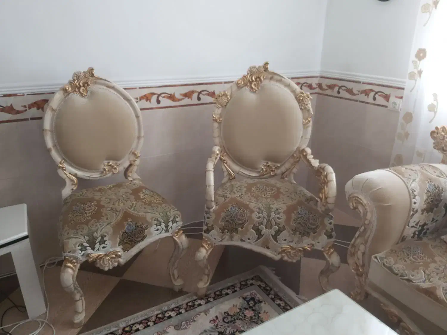 مبلمان ۹نفره در حد صفر|مبلمان خانگی و میز عسلی|جیرفت, |دیوار