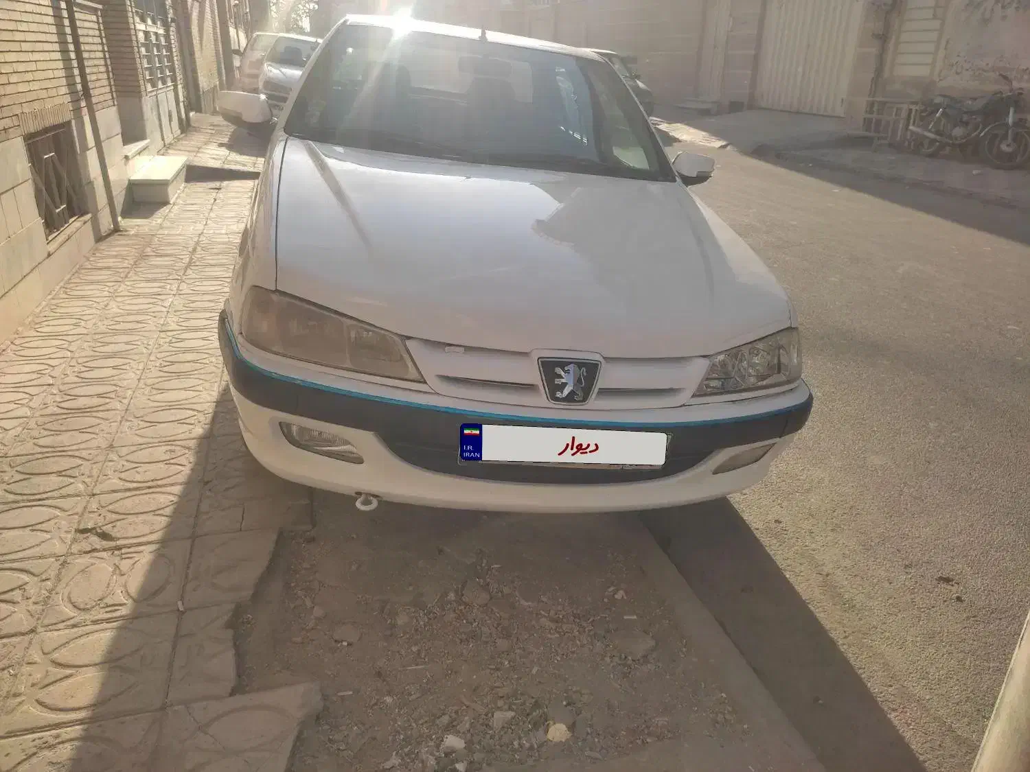 پژو پارس مدل 87 یک گلگیر رنگ|خودرو سواری و وانت|یزد, |دیوار