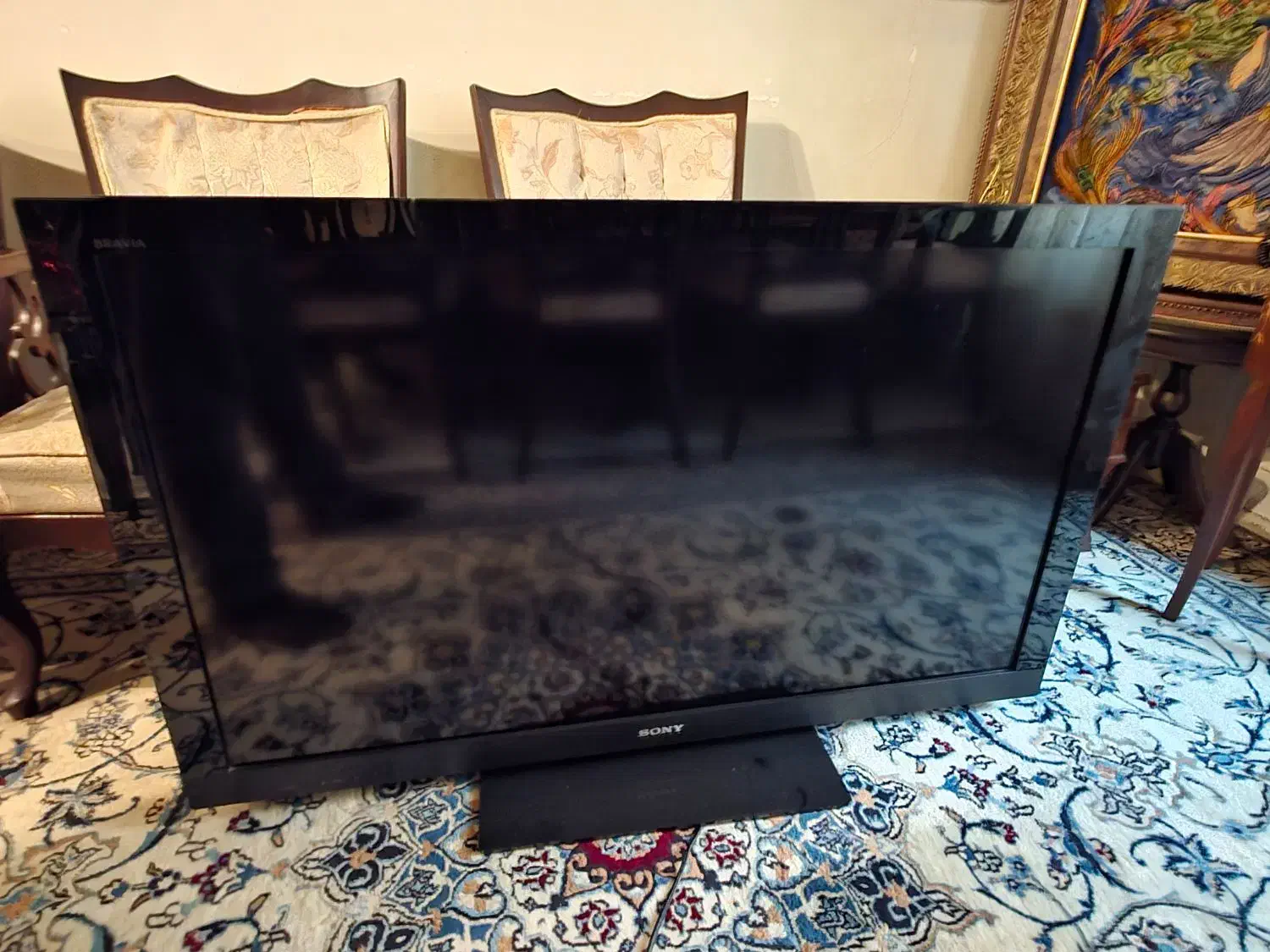 تلویزیون ال سی دی سونی ۵۰ اینچ.|تلویزیون و پروژکتور|قزوین, |دیوار