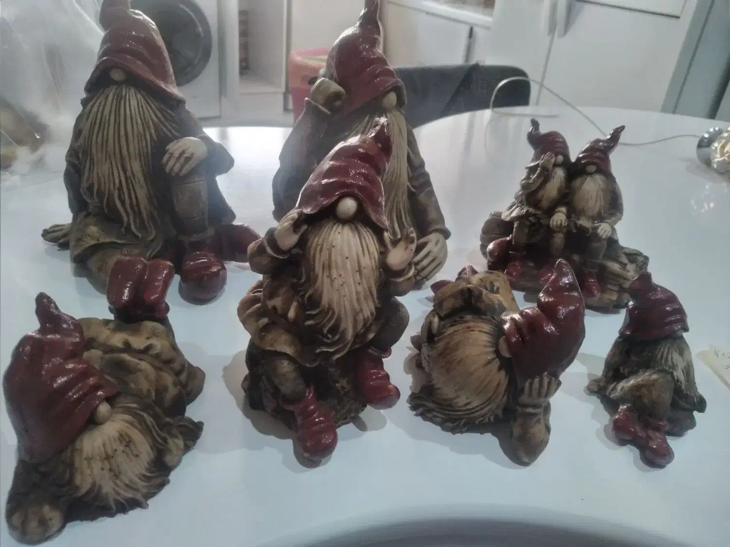 ۷ کوتوله|مجسمه، تندیس، ماکت|تهران, افسریه شمالی|دیوار