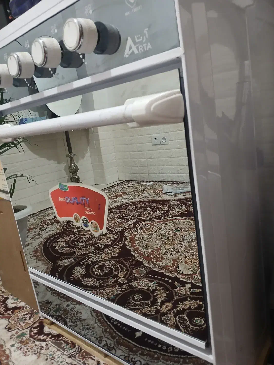 گاز 4شعله مدل فر فندک دار|اجاق گاز و لوازم برقی پخت‌وپز|بندر انزلی, بشمن|دیوار