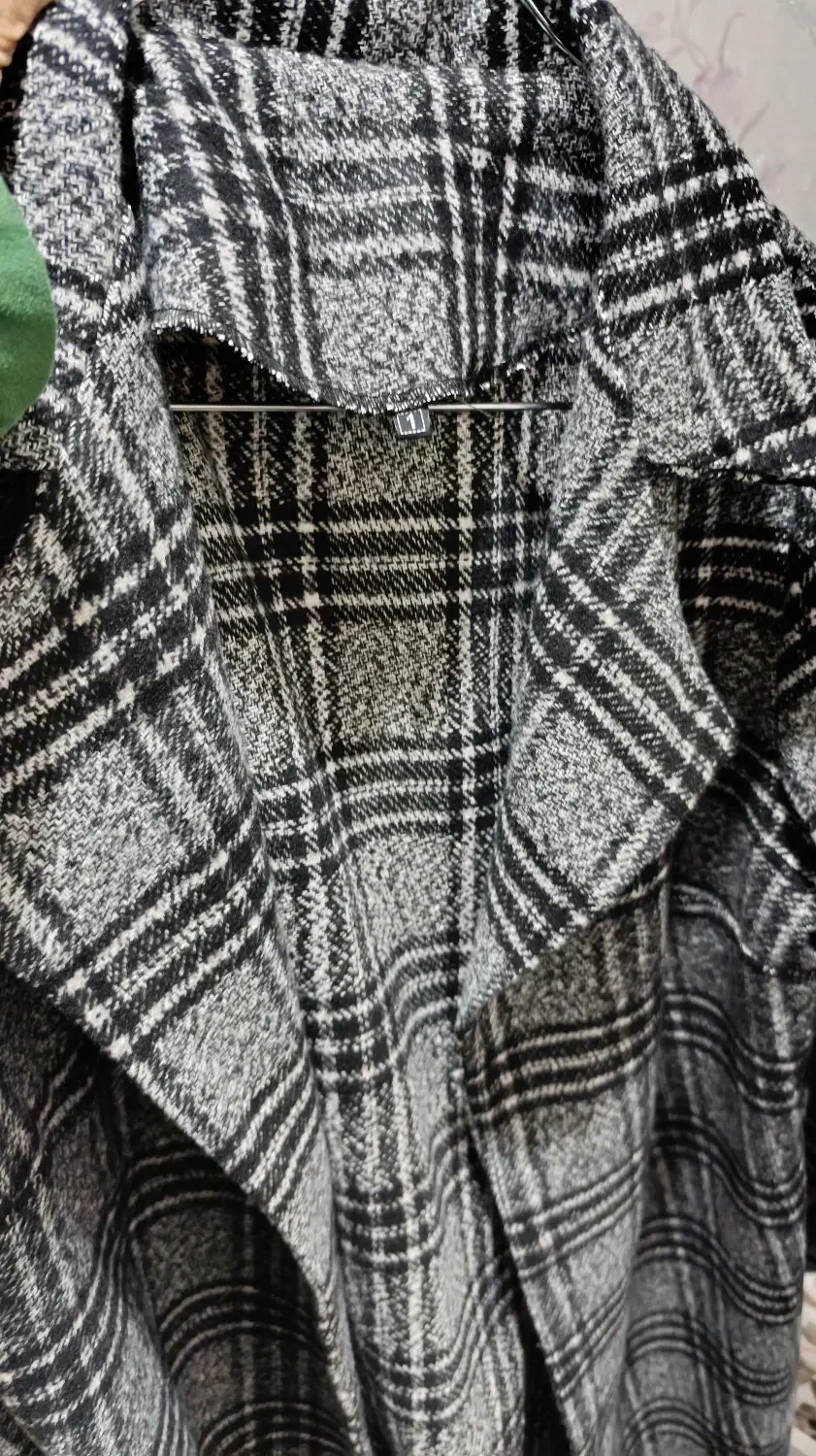 یک دست پالتو نو زنانه چهارخانه|لباس|شیراز, شهرک بهار|دیوار