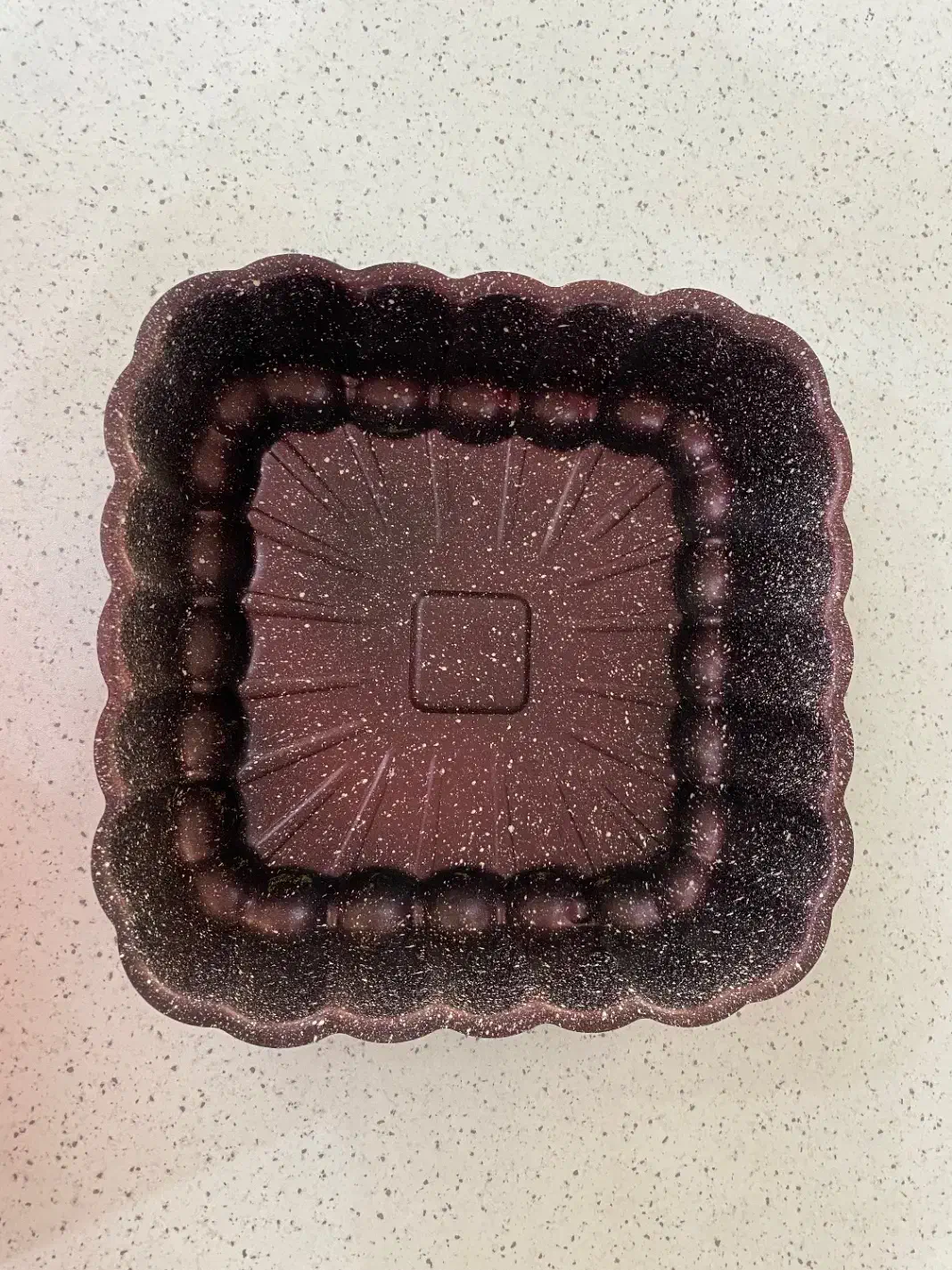 قالب کیک و ته چین مدل شارلوت مربع گرانیتی|ظروف پختوپز|ابهر, |دیوار