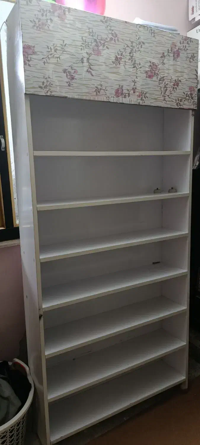 قفسه ام دی اف|کتابخانه، شلف، قفسههای دیواری|خرمآباد, |دیوار