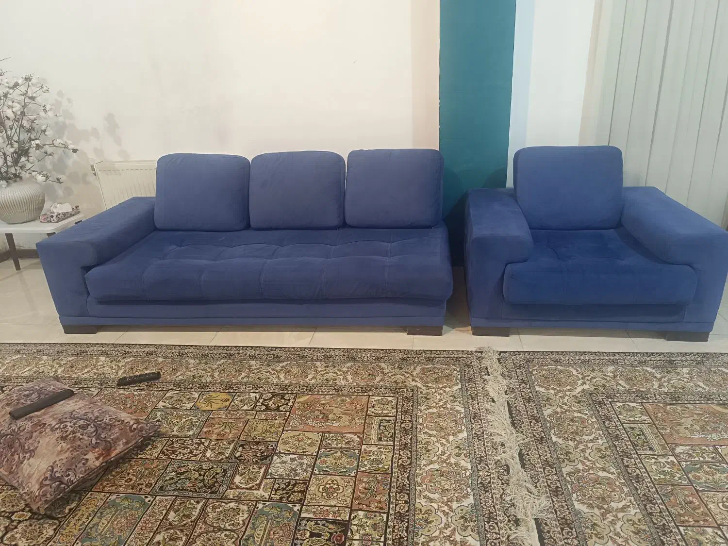 ست مبل راحتی و عسلی|مبلمان خانگی و میز عسلی|گرگان, |دیوار