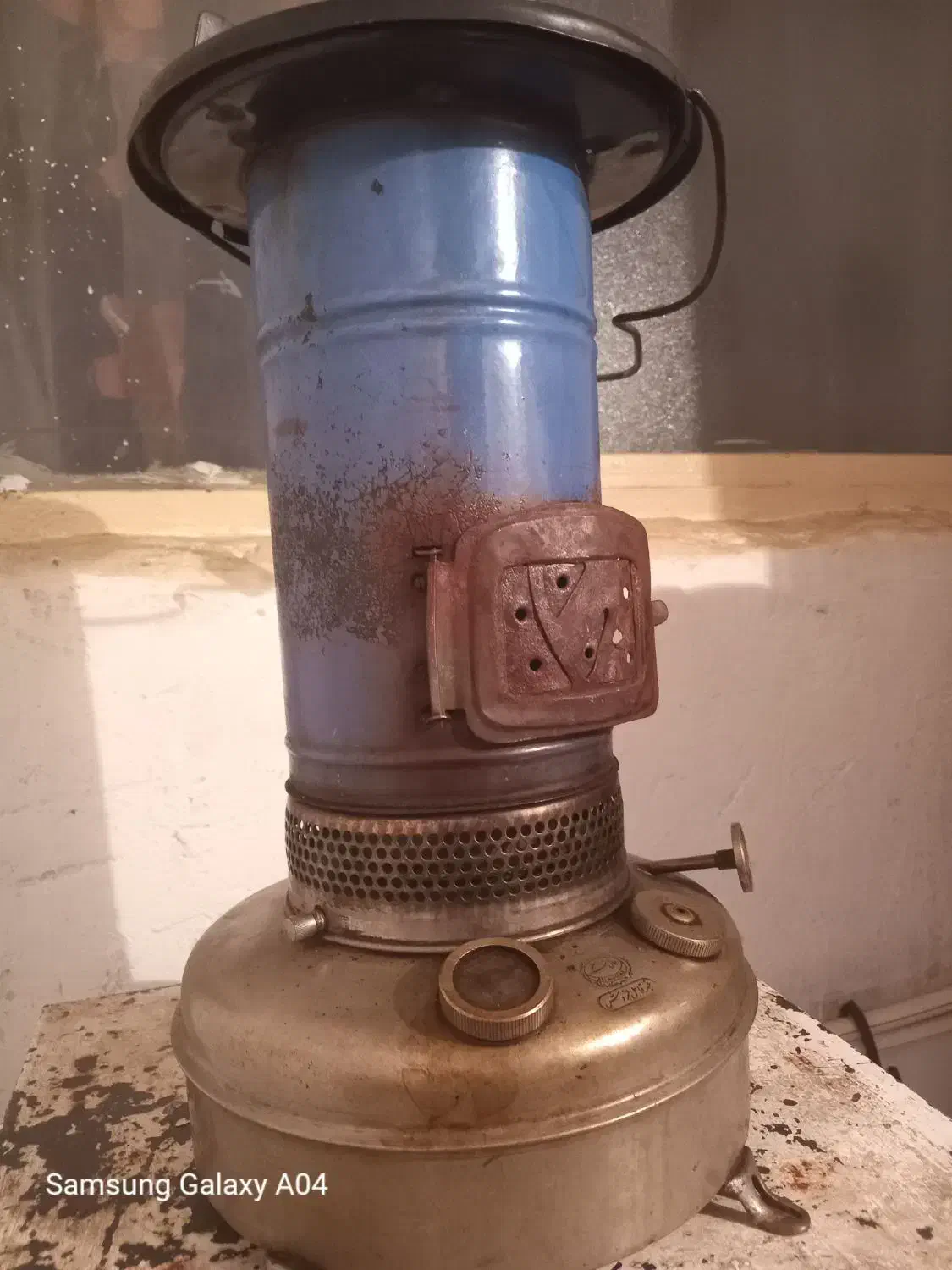 چراغ نفتی قدیمی|کلکسیون اشیاء عتیقه|خرم‌آباد, |دیوار