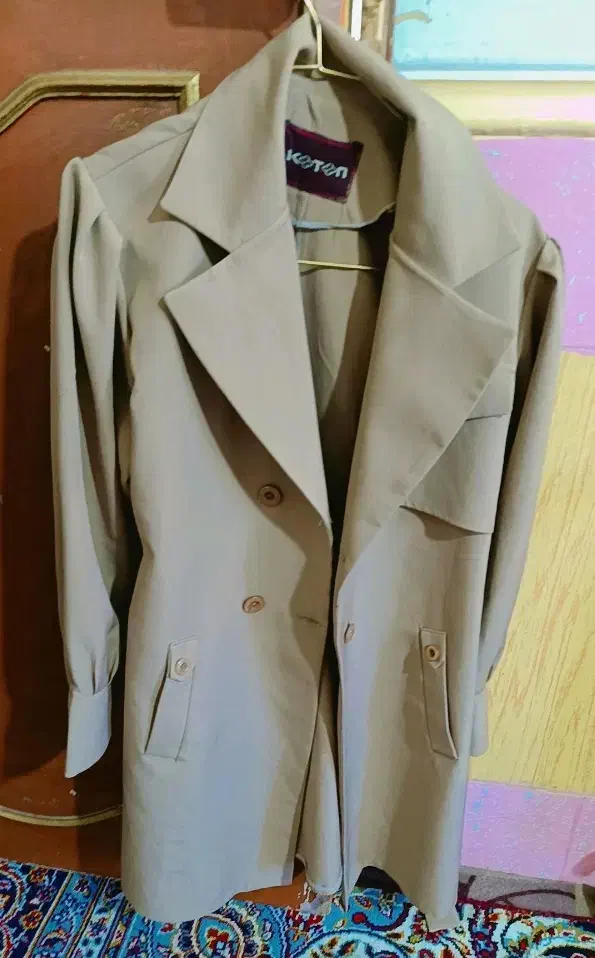 مانتو سایز ۴۴ رنگ نسکافه ای|لباس|زاهدان, |دیوار