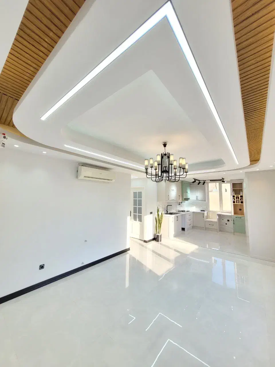 ۶۸متری*سالن پرده خور*پارکینگ سندی*وامدار|فروش آپارتمان|گرمدره, |دیوار