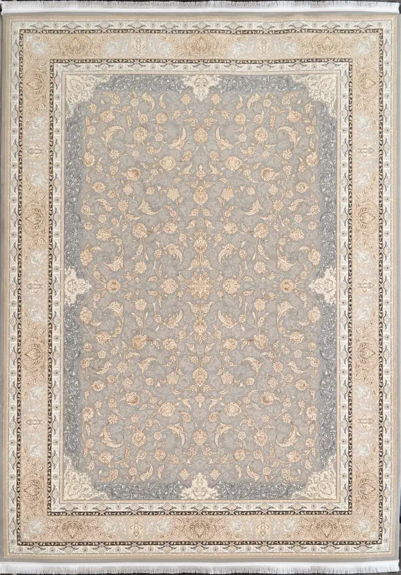 پناه شتری دودی گل فرش محشر گل گلها|فرش|کرمان, |دیوار