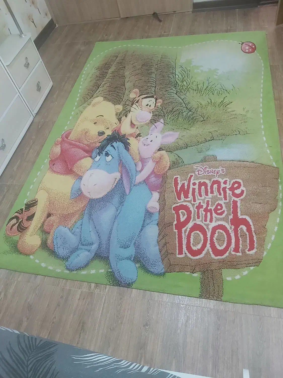 فروش تخت و کمد کودک به همراه فرش|تخت و سرویس خواب|سمنان, |دیوار