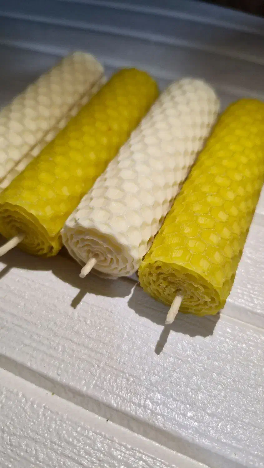 شمع موم عسل طبیعی|صنایع دستی و سایر لوازم تزئینی|تهران, شهرک غرب|دیوار