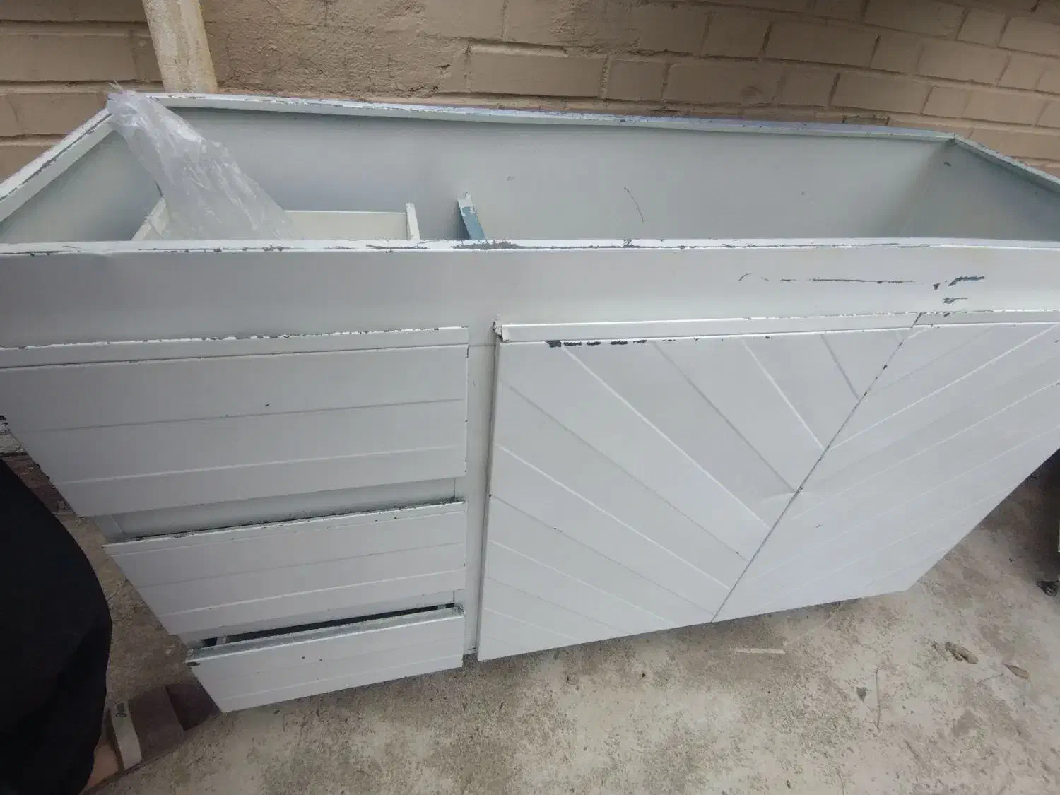 کابینت فلزی|آب‌چکان و نظم‌دهنده ظروف|مریوان, |دیوار