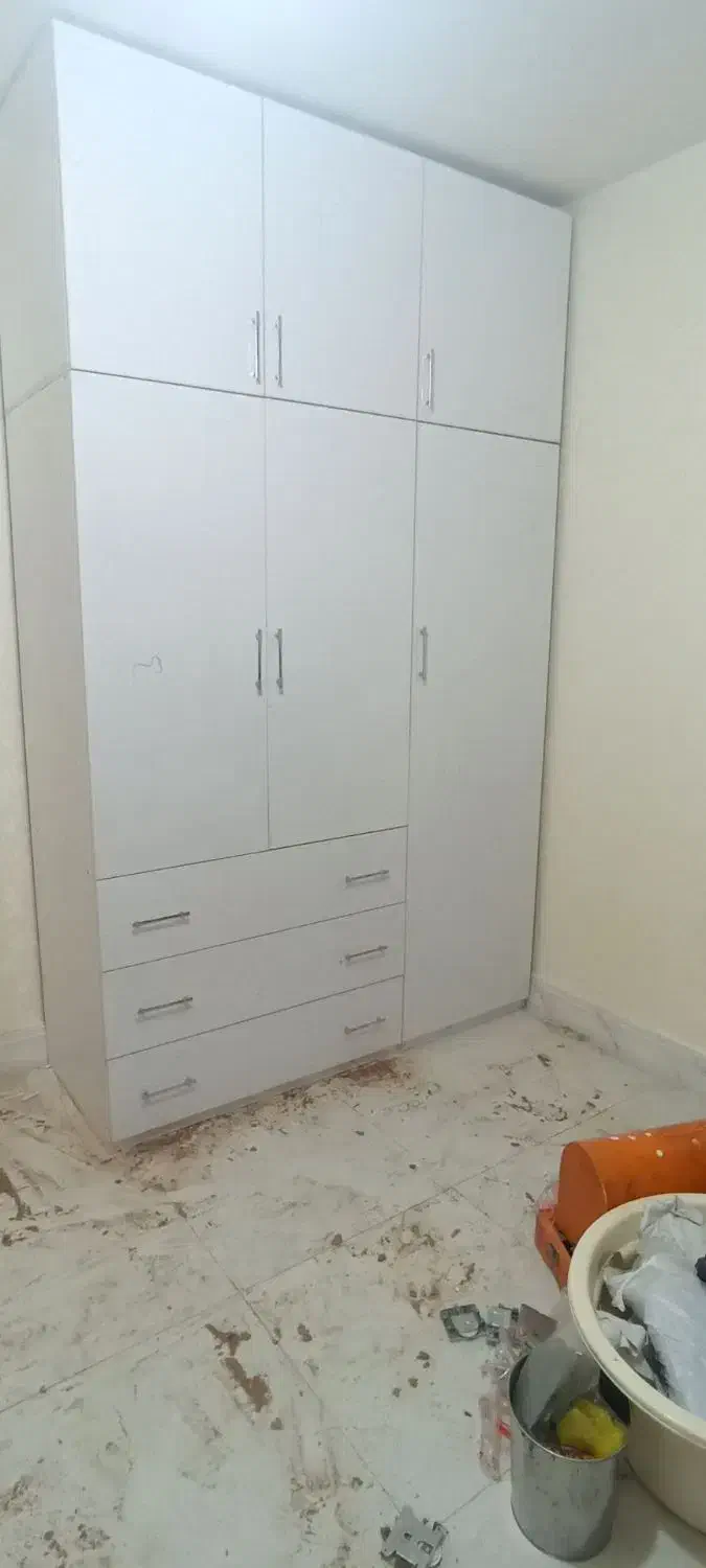 ساخت کمد دیواری مدرن اقساطی|جاکفشی، کمد، دراور|کرج, اصفهانیها|دیوار