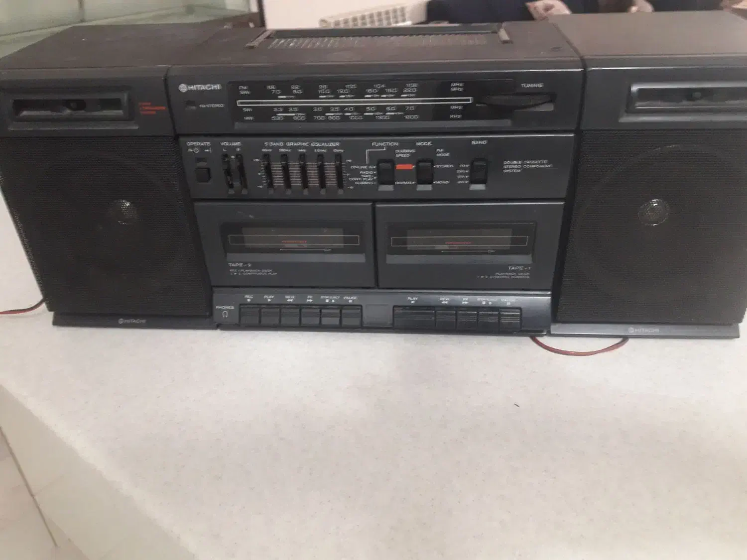 رادیو و ضبط هیتاچی|سیستم صوتی خانگی|پردیس, فاز ۸|دیوار