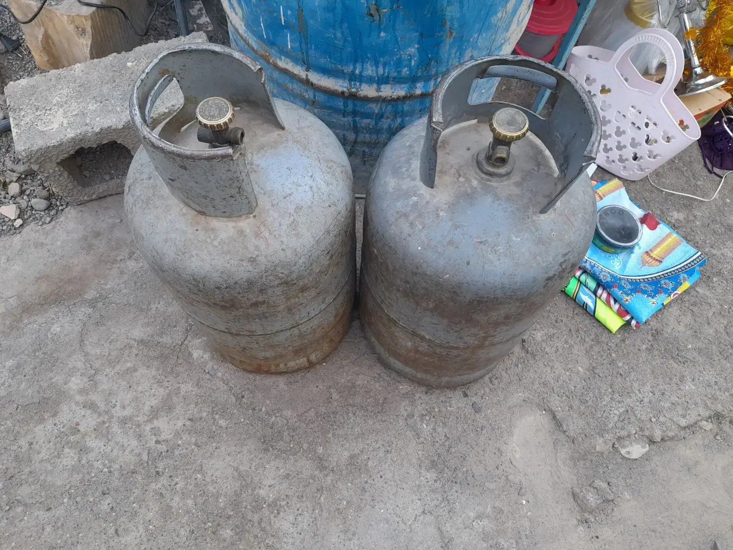 ۲عدد کپسول گاز پرسی|اجاق گاز و لوازم برقی پخت‌وپز|بم, |دیوار