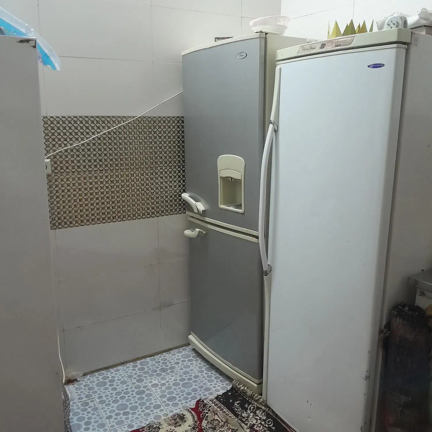 یخچال دوقلو الکترو استیل|یخچال و فریزر|زابل, |دیوار