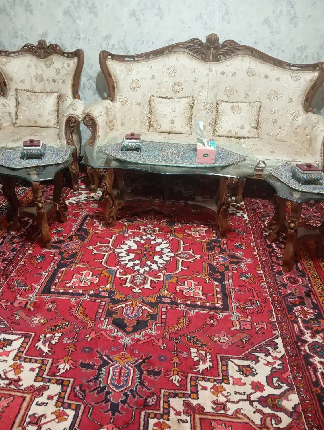 میز جلو مبلی|مبلمان خانگی و میز عسلی|تبریز, |دیوار