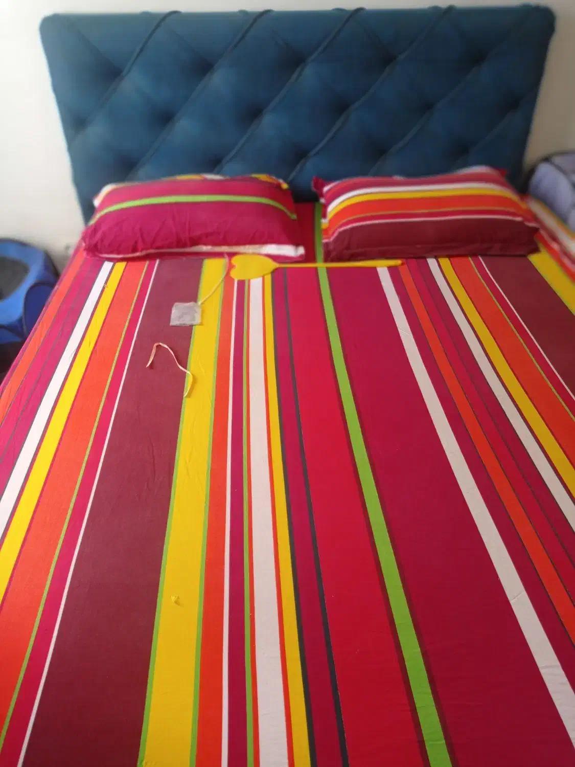 تخت دو نفره در حد نو|تخت و سرویس خواب|فردیس, فردیس|دیوار