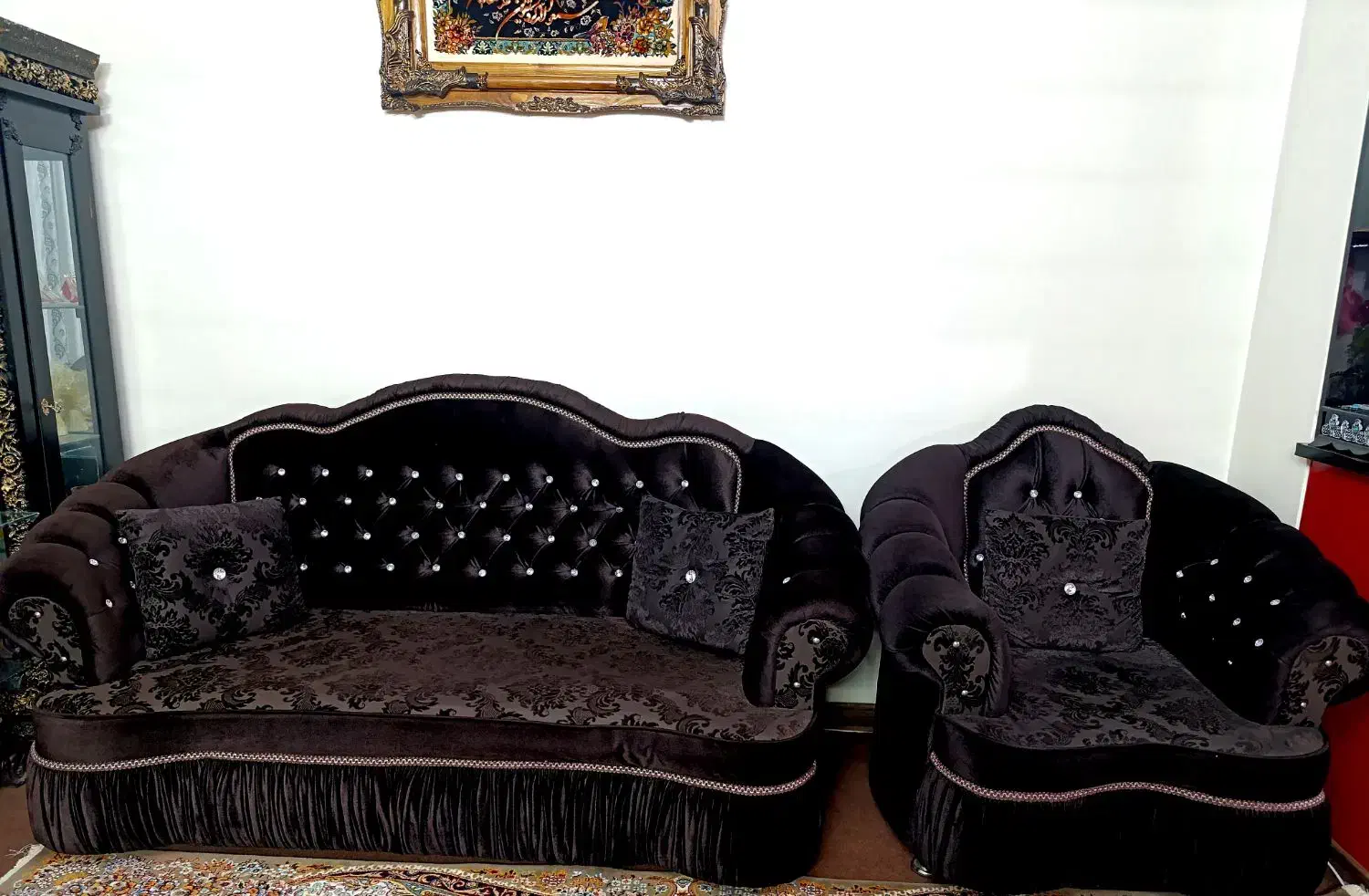 مبل راحتی|مبلمان خانگی و میز عسلی|شبستر, |دیوار