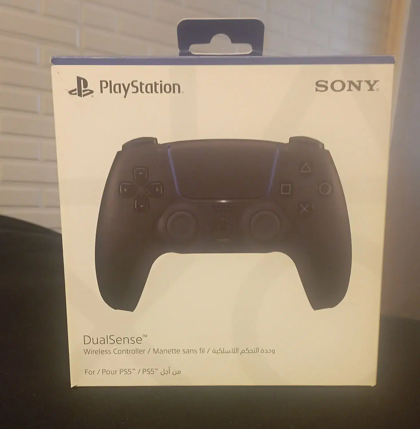 دسته مشکی ps5|کنسول، بازی ویدئویی و آنلاین|بروجرد, |دیوار