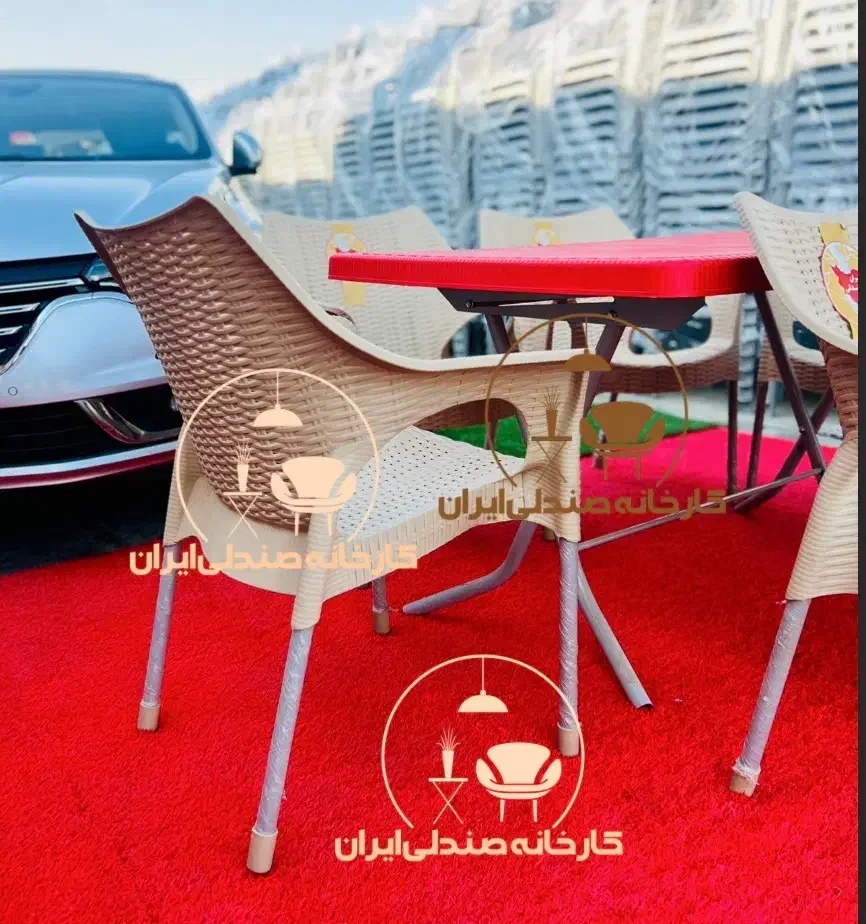 صندلی پلاستیکی  باغی کافه طرح بابکان|میز و صندلی غذاخوری|تهران, میدان ولیعصر|دیوار
