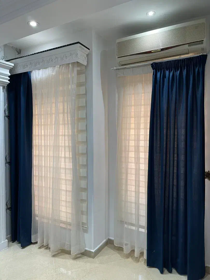 پرده نو بدون چروک|پرده، رانر، رومیزی|آستارا, |دیوار