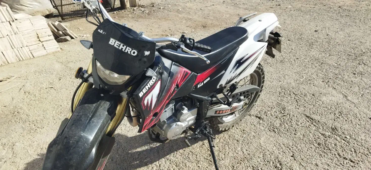 فروش تریل بهرو ۲۰۰ سی سی|موتورسیکلت|شاهرود, |دیوار