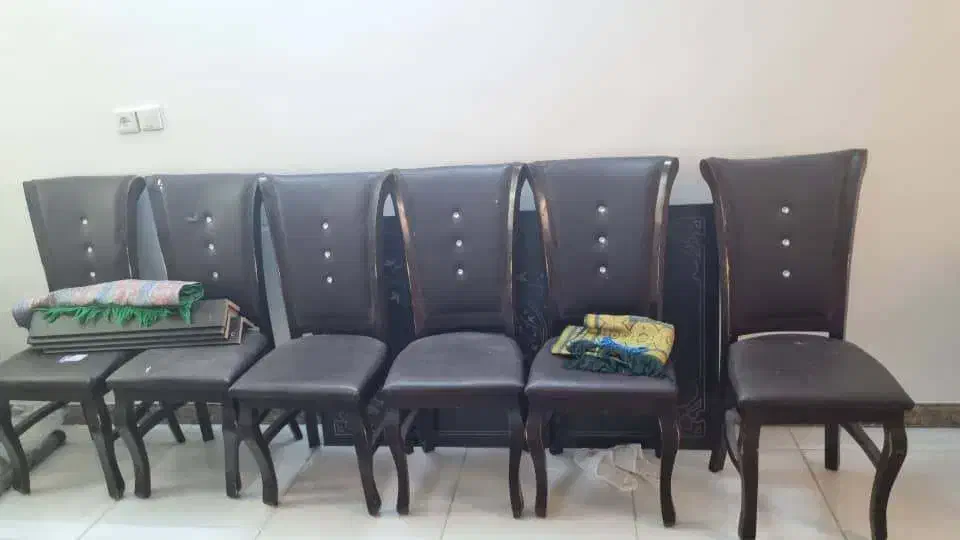 میز ناهار خوری ۶ نفره شیک چوب گردو قیمت مفت|میز و صندلی غذاخوری|اهواز, گلستان|دیوار