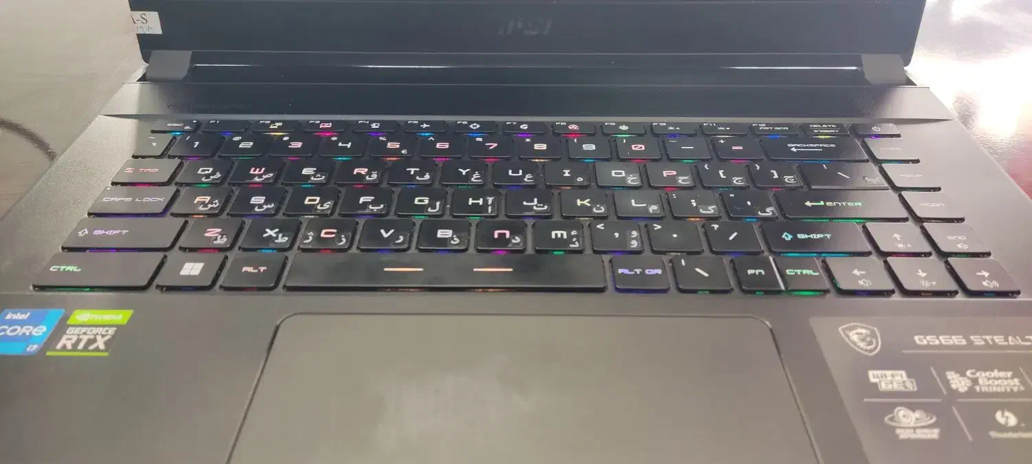 لپ تاپ گیمینگ MSI GS66|رایانه همراه|مشهد, الهیه|دیوار