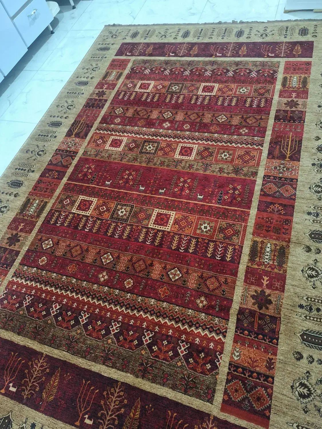 گلیم فرش|گلیم، جاجیم، گبه|کوهدشت, |دیوار