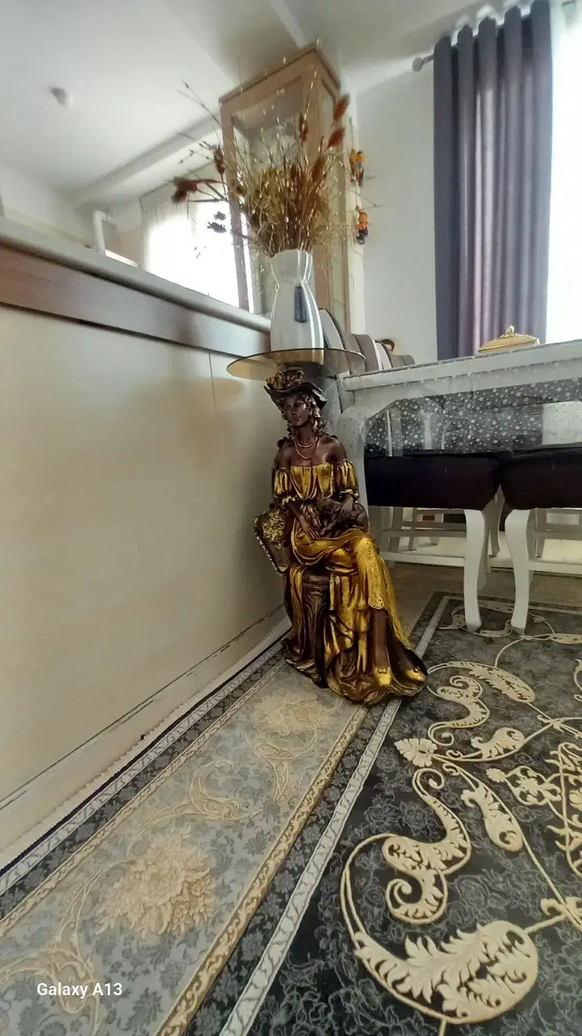 پایه باگل و گلدان پلی استر|مجسمه، تندیس، ماکت|پرند, فاز ۴|دیوار