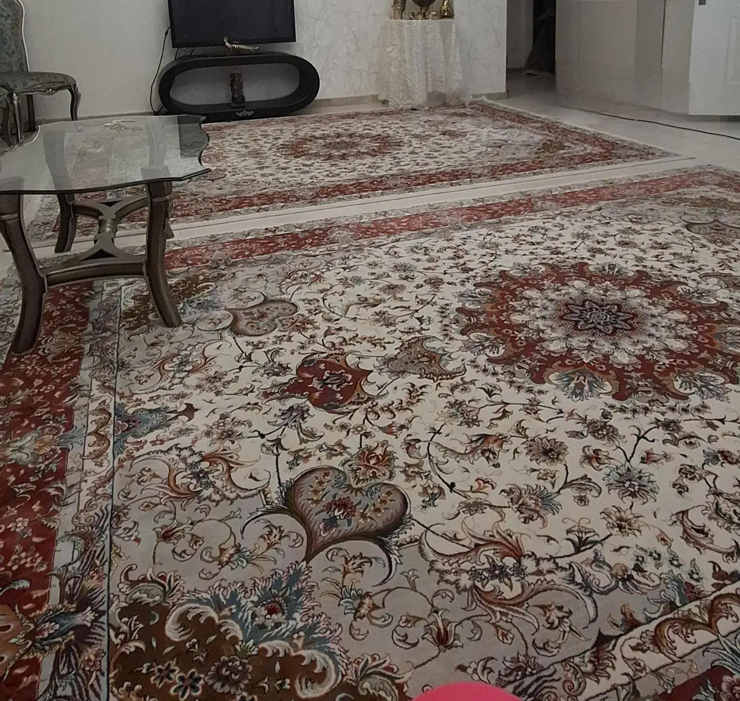 ۱جفت فرش ماشینی ۹ متری علیا|فرش|سهند, |دیوار