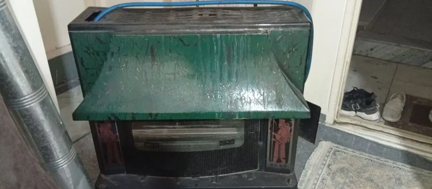 بخاری گازی مدل شومینه|بخاری، هیتر، شومینه|تهران, شهرک ولیعصر جنوبی|دیوار