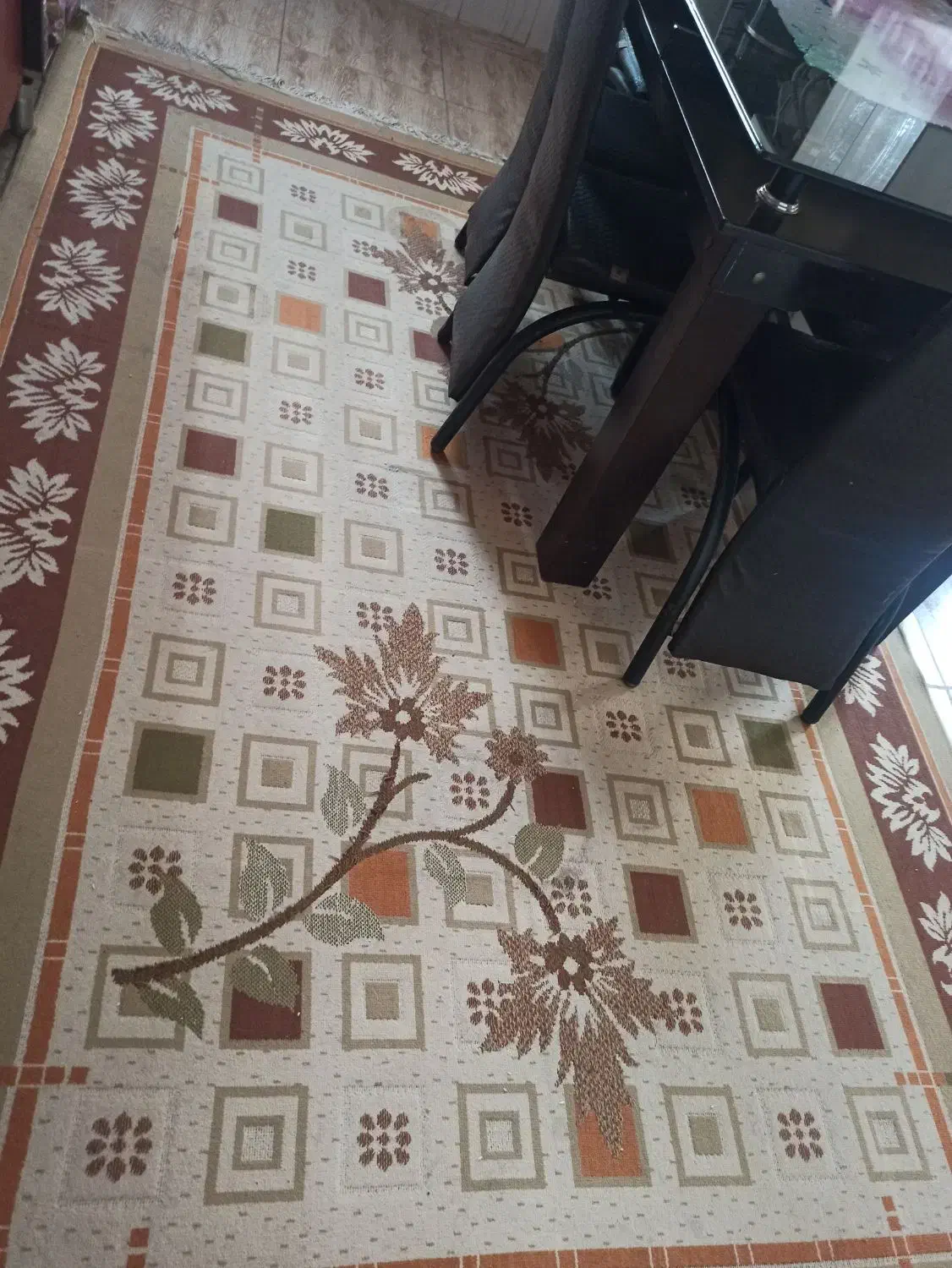 گلیم فرش نه و چهار متری|فرش|کرمانشاه, |دیوار